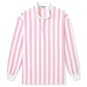 Rowing Blazers Pink-striped Soccer/Rugby Shirt